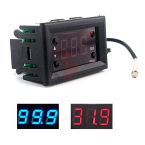 Termostat digital 12v, 24v, 90V, LED - ALBASTRU, ROSU - DC, -20 la 100C, Controler temperatura, auto