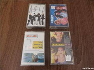 Casete audio originale A.S.I.A., Candy, Hi-Q, Indiggo