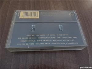 Caseta audio originala (audio tape) Michael Jackson - Dangerous (1991) - imagine 2