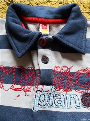 Set jeans si bluza pentru copii 12 luni  - imagine 2