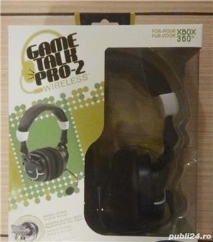 Căști Datel, wireless, pentru jocuri Xbox 360