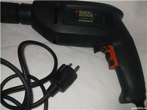 Bormașină cu percuție Black&Decker kd574 cre - imagine 2