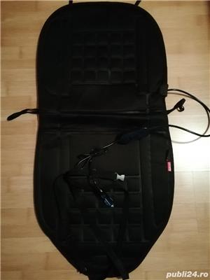 Husă scaun auto cu încălzire 