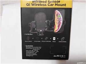 Suport auto telefon cu senzor - imagine 5