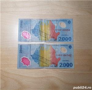 Vand bancnota colectie de 2000 lei vechi editie speciala ECLIPSA 1999 - imagine 2