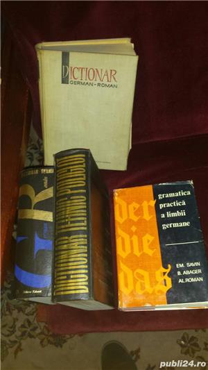 Vand carte dictionar tehnic german roman 1966 poliglot 1963 Ed Tehnica