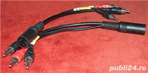 adaptoare DIN 6 mamă - 3 RCA tată (2 buc.)