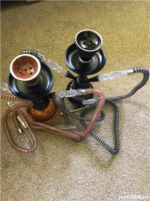 Narghilea mare / mediu cu 2 furtune 1+1 GRATUIT