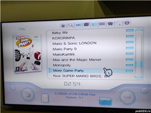 Stick USB 64GB  57 de jocuri Wii Mario Kart Just Dance 2020 Wii Party Wii Sports Resort Mario Party - imagine 7
