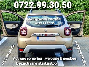 DACIA Duster Camera Auto Video Reverse Marsarier MONTEZ Activez Functii Cornering Welcome & Goodbay