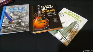 Carti incepatori pentru desenat, pictura, sketching, lectii de chitara