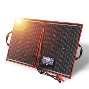 Panou solar monocristalin portabil Dokio 200W (50Wx4pc), Controller inclus - imagine 2