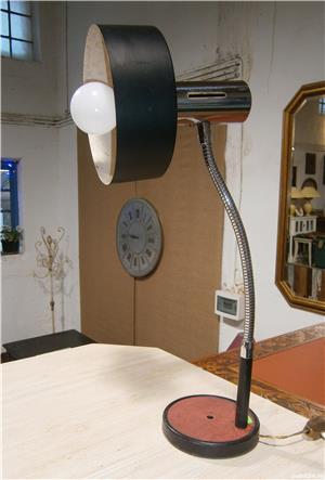 Lampa veche metalica stil Mid Century Italia  (Veioza) - imagine 2