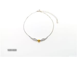 Bratara de argint Golden Snitch: Harry Potter