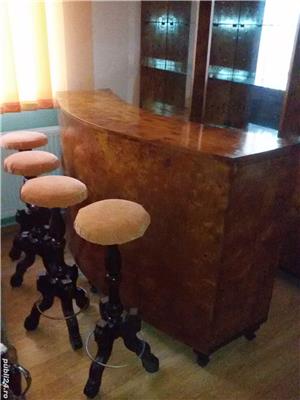 Bar din lemn masiv pentru living - imagine 2