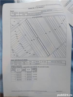 Teren intravilan - 2560mp - com. Copaceni - jud. Ilfov - imagine 2