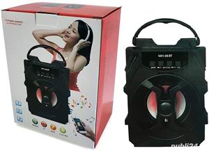 Boxa portabila TLK-350,bluetooth,USB,microSD,radioFM,noua.