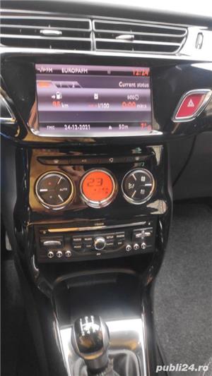 Citroen DS3  1.6 e hdi navi climatronic led-uri - imagine 10