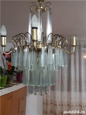 candelabru si două lustre set vechi 