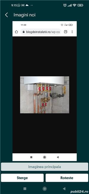 Instalator montez/inlocuiesc centrale termice pe lemne gaz sau curent