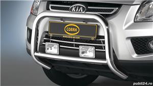 Bullbar inox  bara protectie fata  kia sportage 2008- - imagine 3