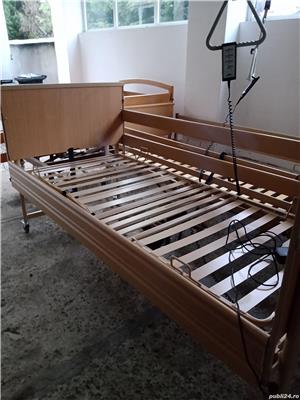 Pat medical electric de spital cu telecomanda - imagine 7