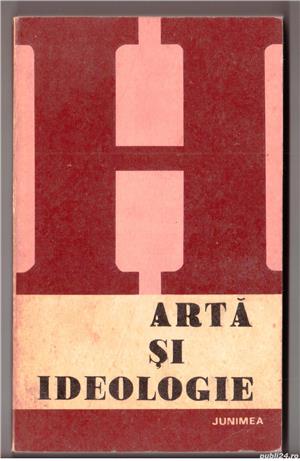 arta si ideologie editura junimea colectia humanitas numarul 14 1979 