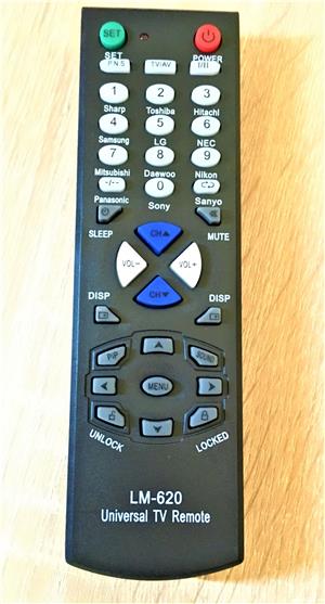 telecomanda universala pentru televizor, ST-620, neagra - imagine 3