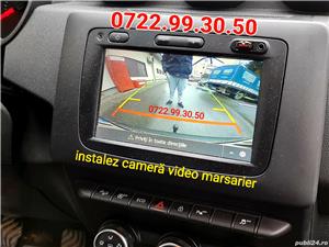  Dacia Rear view instalez camera video reverse marsarier Duster Logan Sandero Dokker Lodgy CLIO 4 - imagine 2