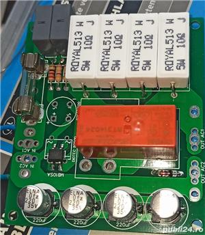 Protectie boxe profesional, cuplare intarziata si decuplare DC Boxe Subwoofere, modul Soft start .. - imagine 2