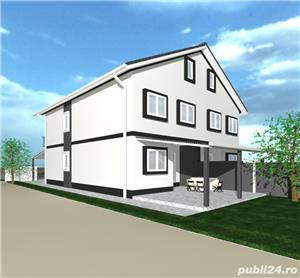 Proprietar vand duplex, zona linistita, construit intre case noi - imagine 4