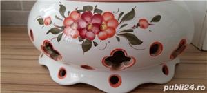 Lustra tavan din portelan stil vintage