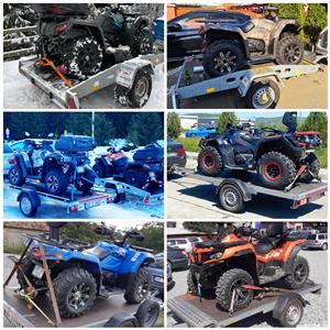 inchirieri remorca ATV trailer de inchiriat remorci trailere slep auto moto quad transport chirie - imagine 3