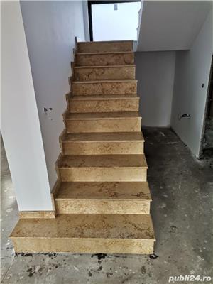 Placări scări interioare și exterioare cu marmura și granit  - imagine 7