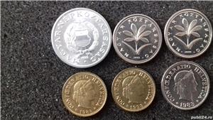 Monede Ungaria-Elvetia 1967-2000 - imagine 8