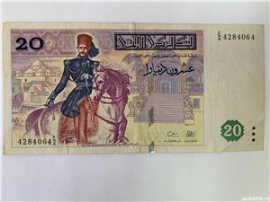 Bancnota 20 DINARI - 1992 - Tunisia - P-88