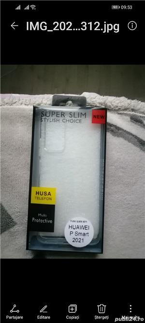 vând husa  silicon pentru pentru Huawei P Smart 2021 noua.