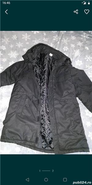 Geaca de iarna termoizolant, neagra, mărimea 54 1noua - imagine 2
