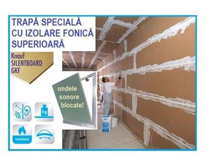 Trape de vizitare cu izolare fonică superioară