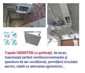 Trape cu perforații pentru măști sau tavane