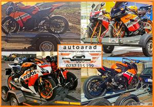 Inchirieri remorca utilaje trailer bobcat transport excavator - imagine 6