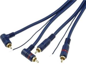 Cablu audio 2 RCA - 2 RCA 5 m Activare Bluetooth Audi, VW, Skoda, Seat, BMW ... Activare AUX IN