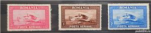 Timbre Romania 1928 C-RAIU filigram vertical