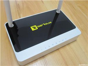 Modem/Router Wireless-N Serioux SRX-WR300WH, 2 antene-ieftin - imagine 2