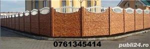 Gard beton, placi beton, prefabricate beton, pavele, dale beton - imagine 7