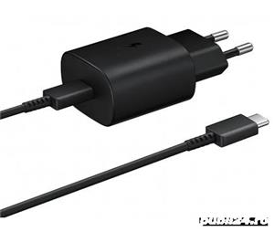  Incarcator Retea USB Samsung Super Fast Charge, 25W, Negru