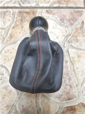 Nuca schimbator viteze golf 5 goal piele - imagine 5