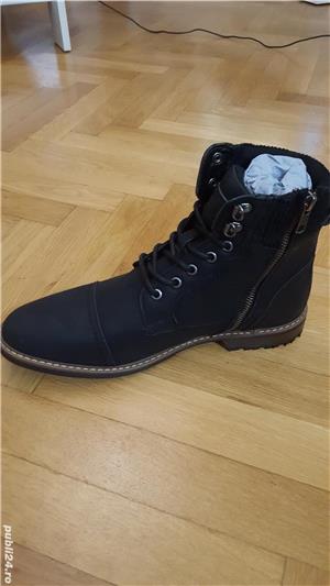 Ghete piele, noi, RIVER ISLAND, MAREA BRITANIE (pentru barbati) - imagine 2