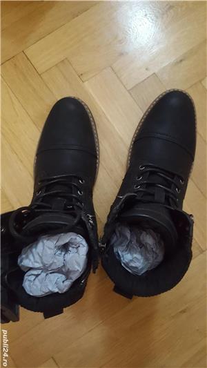 Ghete piele, noi, RIVER ISLAND, MAREA BRITANIE (pentru barbati) - imagine 7