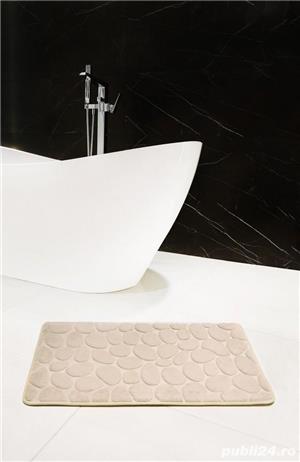 Covoras pentru baie crem AWD  x 50 x 0.5 cm - imagine 2